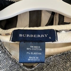 Burberry dress with top underneath
